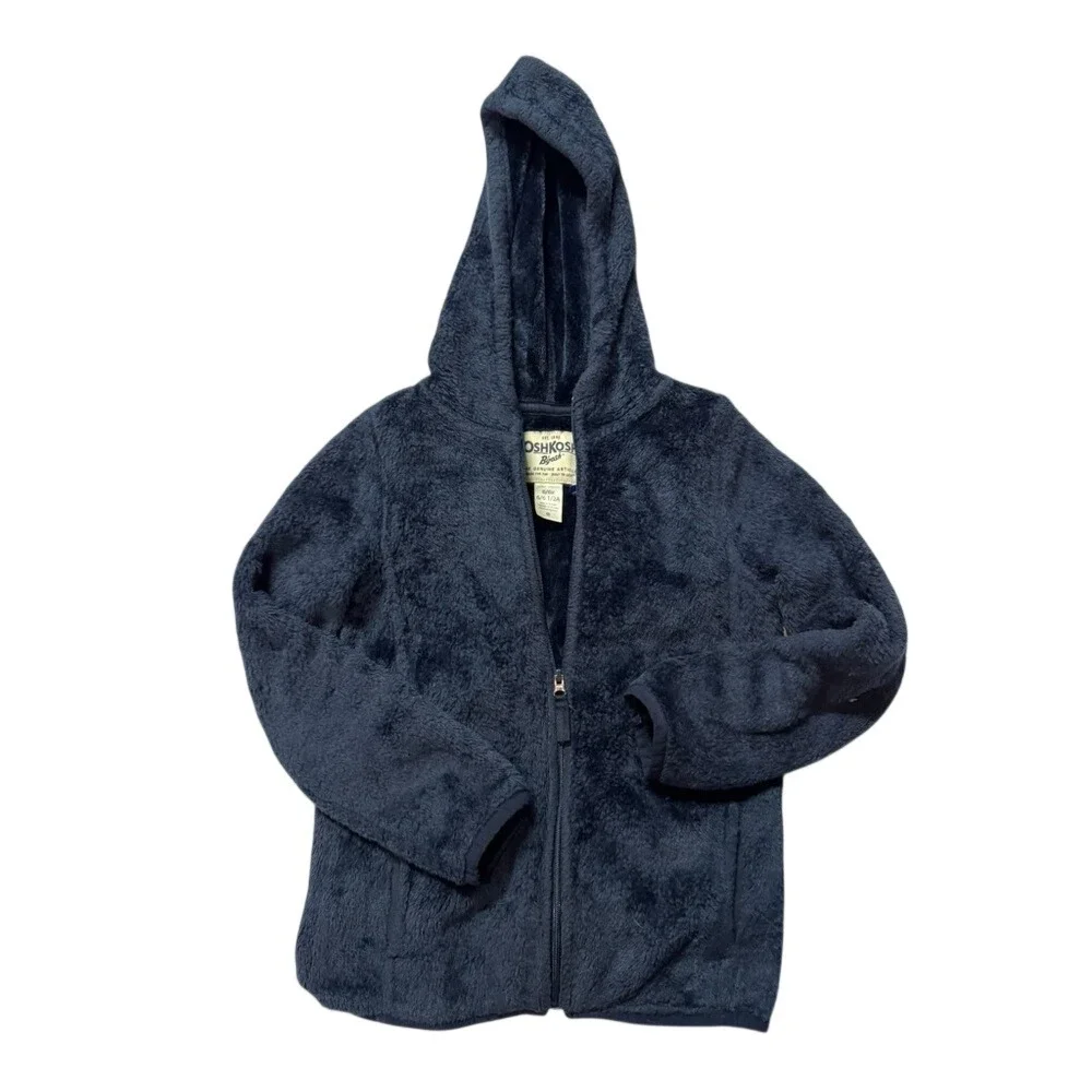OshKosh Navy Blue Fleece‎ Hoodie